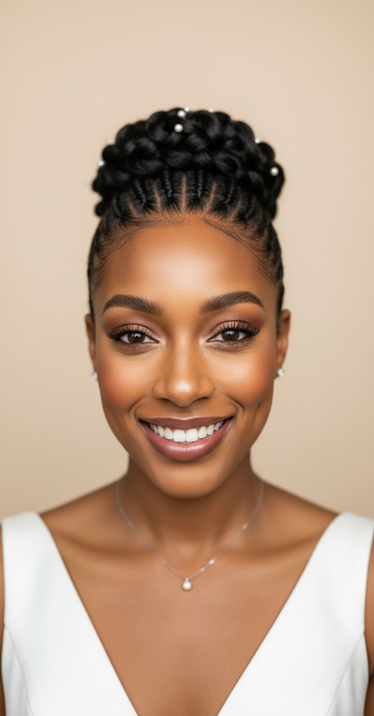 After Hair Do For Wedding Party